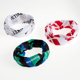 Bandana avec votre logo et votre motif 